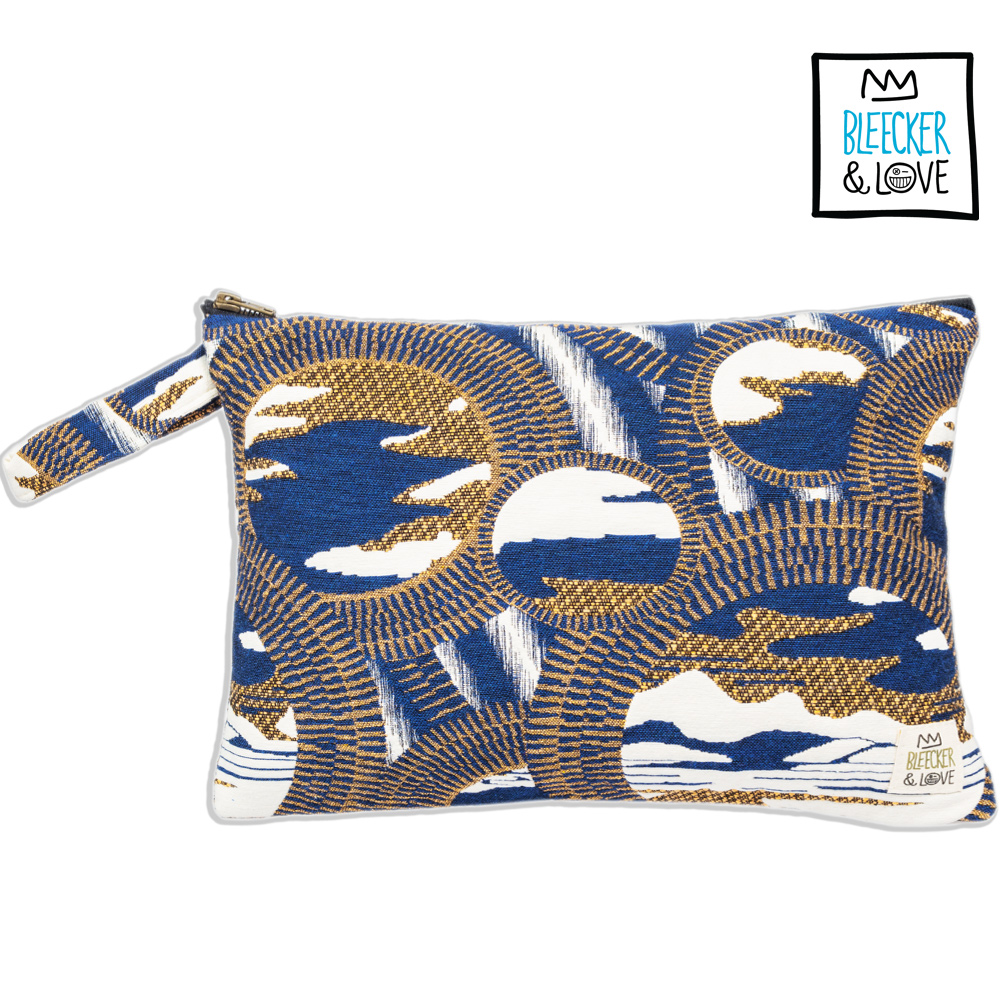 Pochette avec anse TEQUILA BLUE