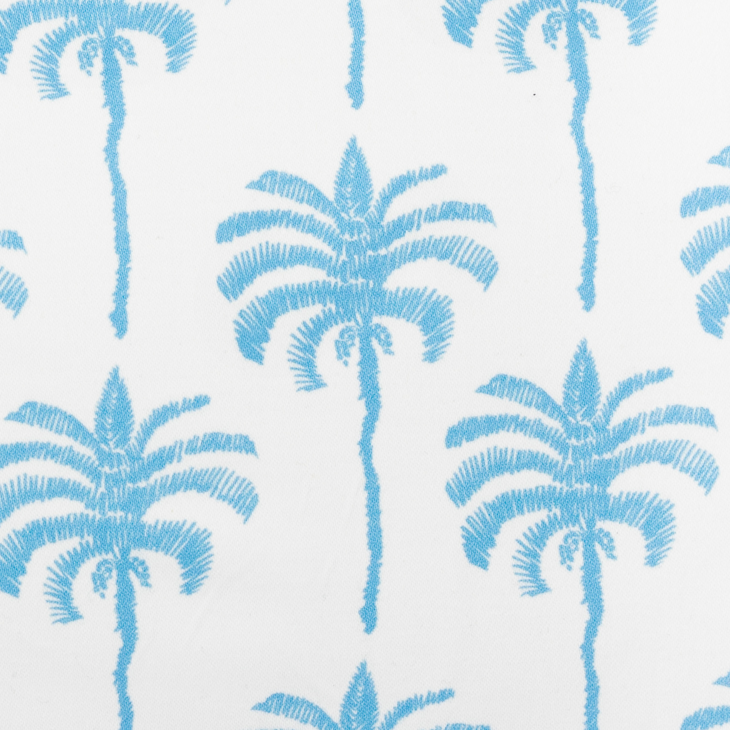 Pochette tissu qualite PALM BLUE